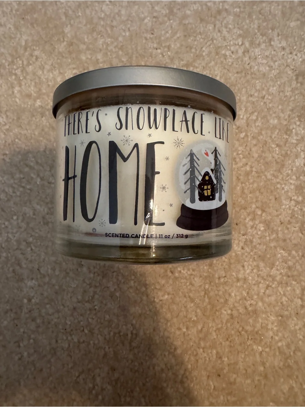 Chesapeake Bay Vanilla Mint Candle - White & Gold Lid